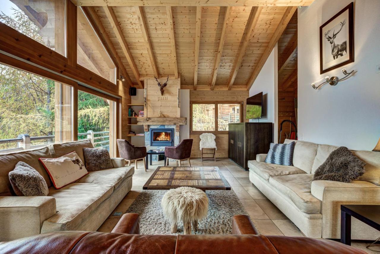 Chalet Le Cerf ラ・ズマ エクステリア 写真